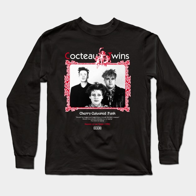 Cocteau Twins - Fanmade Long Sleeve T-Shirt by Elemental Edge Studio